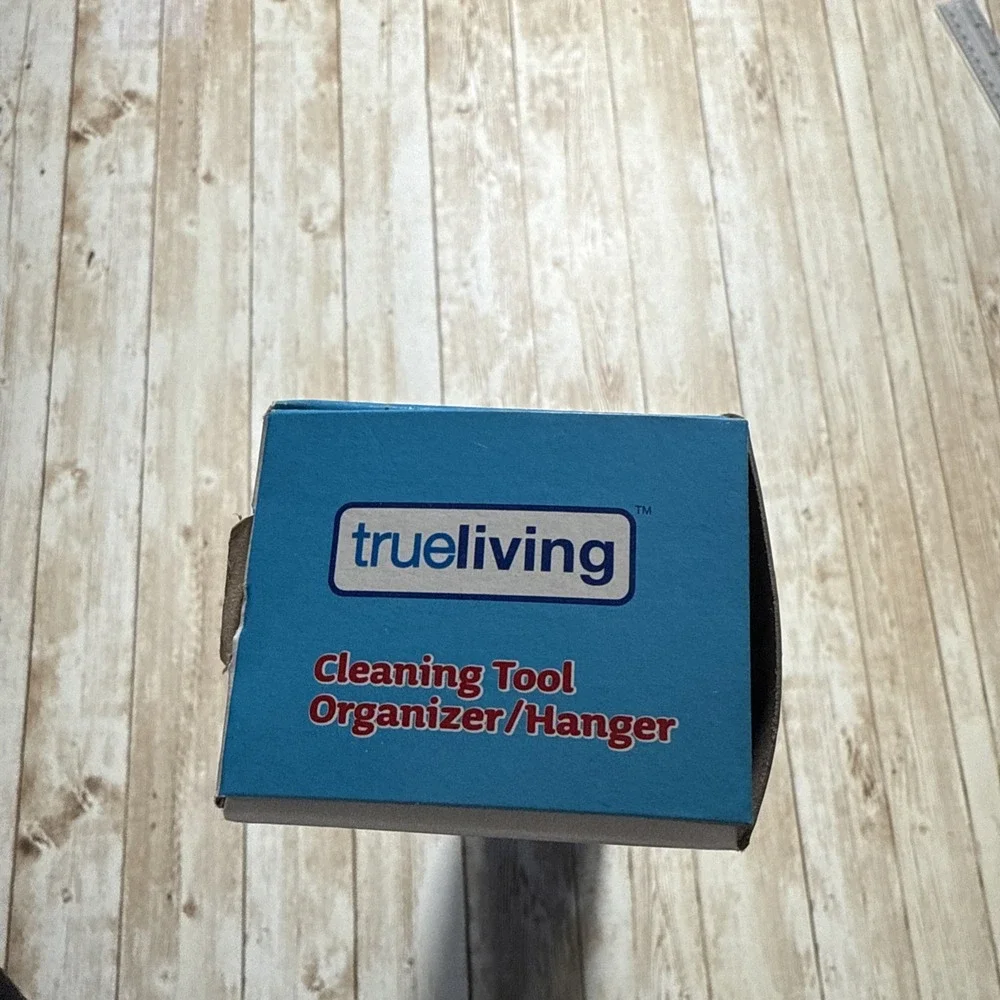 Trueliving Cleaning Tool Wall Holder Storage Rack‎ & Hooks Organizer Space Saver